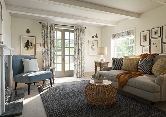 Covent Garden, Natural - Made to Measure Curtains - Image 8